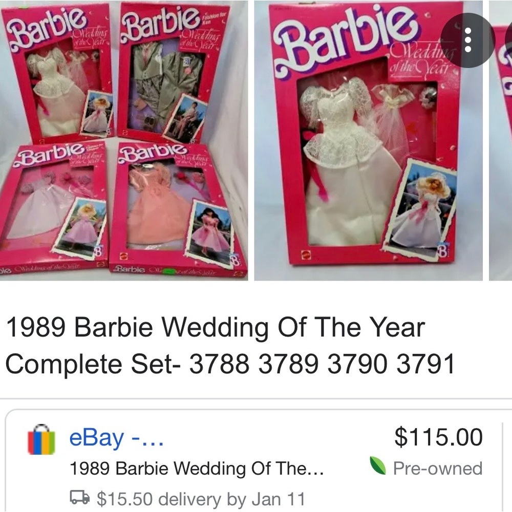 Barbie Collectors: Vintage NIB Barbie outfit - Picture 4 of 4